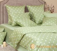 КПБ (2,0 сп.; сатин; 2 нав. 70*70) 5701/6 Бон пари фисташка