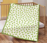 Плед cotton Rajtex 100*140 следочки 14900a