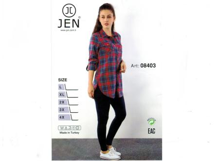 Домашний костюм рубашка + лосины 8403