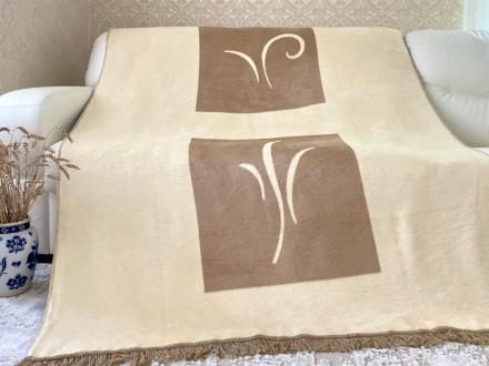 Плед cotton Rajtex 150*200 Ваниль sp243a