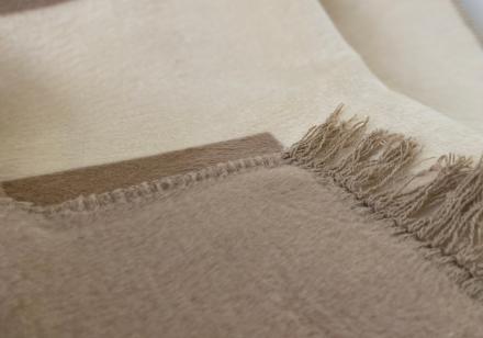 Плед cotton Rajtex 150*200 Ваниль sp243a