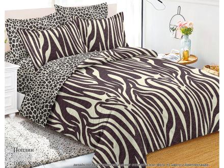 ПР-256 КПБ Райтекс Поплин 2,0 спальный (100%хлопок) 175*215 НА МОЛНИИ