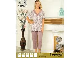 Домашний костюм футболка+бриджи 14237