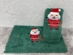 Полотенце новогоднее 35*75 из микрофибры арт.10041151