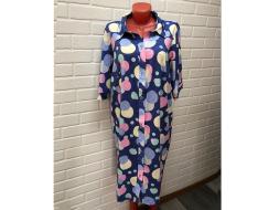 Халат трикотажный на пуговицах Белек 101