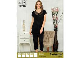 Домашний костюм футболка+бриджи 14246