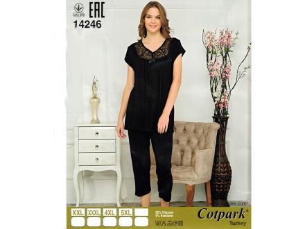 Домашний костюм футболка+бриджи 14246