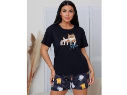 Домашний костюм футболка + шорты П59