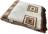 Плед cotton Rajtex 150*200 Геометрия бежевая 07307d