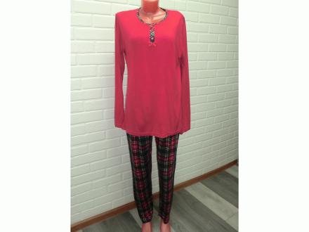 Домашний костюм футболка+ брюки арт 8456801