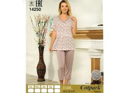 Домашний костюм футболка+бриджи 14250