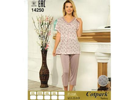 Домашний костюм футболка+бриджи 14250