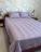 Покрывало с рюшкой Somio home 200*230+наволочки 50*70х2 сиреневый цвет