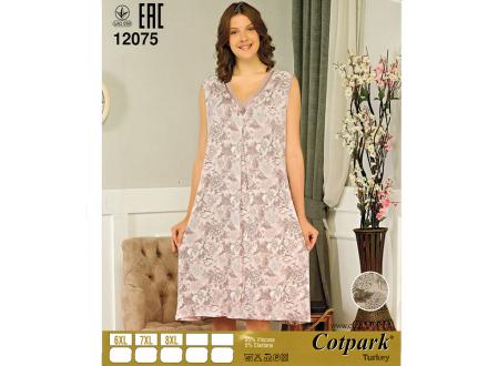 Ночная сорочка на лямках 12075