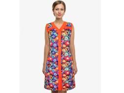 Халат трикотажный на пуговицах Катюша