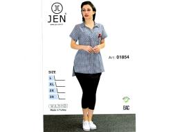 Домашний костюм рубашка + лосины 1854