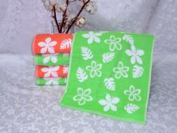 Полотенце для рук Лен Махра Лист Рябины 34*78 Китай (12шт)