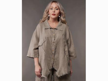 Рубашка Лен Rosa арт 10-69