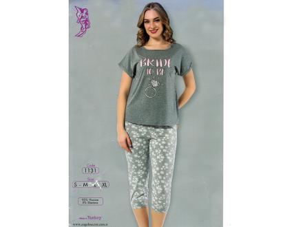 Домашний костюм футболка+бриджи 1131