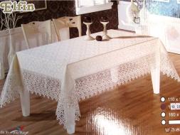 Скатерть Elfin 110*160 с кружевами