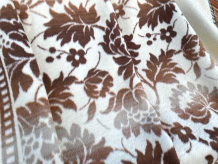 Плед cotton Rajtex 150*200 Осень коричневая 09109c