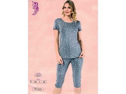 Домашний костюм футболка+бриджи 1327