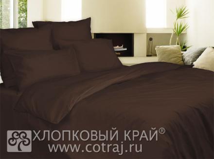 КПБ (Дуэт; сатин ПРЕМИУМ; 4 нав.; 1) 1010 Темный Шоколад