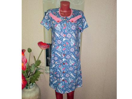 Халат трикотажный на пуговицах Регата-1