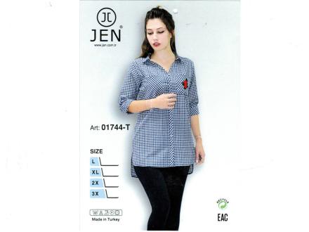 Домашний костюм рубашка + лосины 1744Т