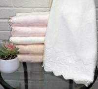 Полотенце кайма Розочки 70*140 Китай