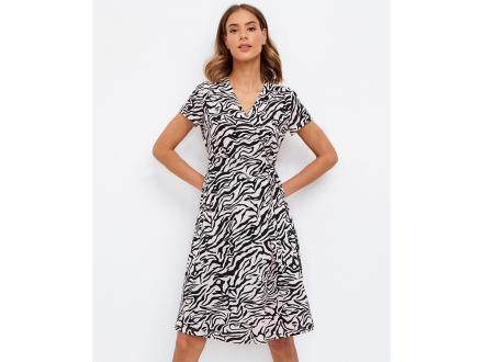 Халат трикотажный на запах  Николь