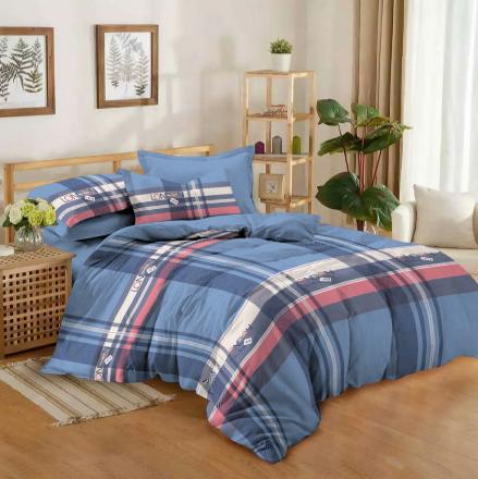 ПР-408 КПБ Райтекс Поплин 2,0 спальный (100%хлопок) 175*215 НА МОЛНИИ