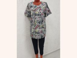 Домашний костюм футболка + бриджи Джулия