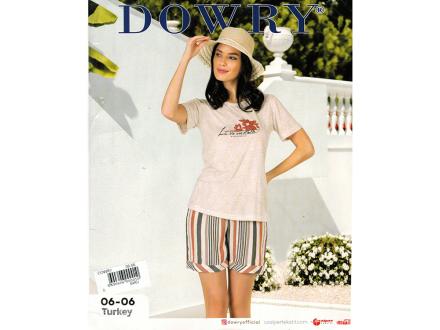 Домашний костюм футболка + шорты 06-06