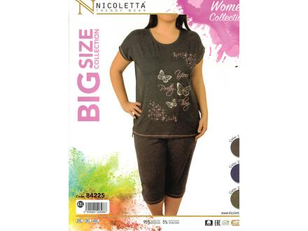 Домашний костюм футболка + бриджи 84225