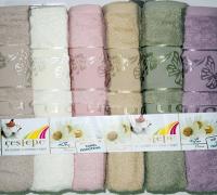 полотенце Cestepe Kelebek  хлопок 50*90 (6шт)2158/1
