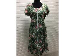 Халат трикотажный на молнии Волан