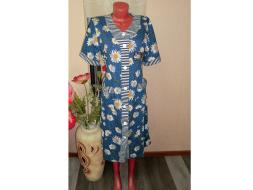 Халат трикотажный на пуговицах 112А