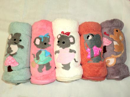 Микрофибра Полотенце с аппликацией 35*75 арт.250433/1404322/1304094