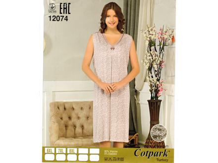 Ночная сорочка на лямках 12074