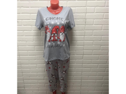 Домашний костюм футболка + бриджи 2234