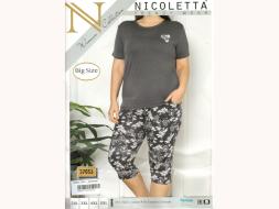 Домашний костюм футболка + бриджи 37053