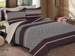 ПР-341 КПБ Райтекс Поплин 1,5 спальный (100%хлопок) 150*210 НА МОЛНИИ