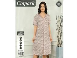 Ночная сорочка с рукавом 12087