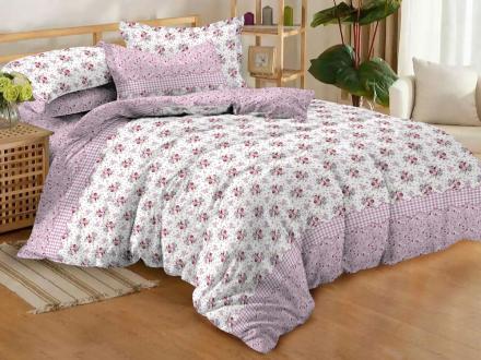 ПР-409 КПБ Райтекс Поплин 2,0 спальный (100%хлопок) 175*215 НА МОЛНИИ