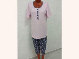 Домашний костюм футболка + бриджи 5215