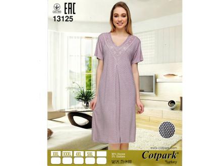 Ночная сорочка с рукавом 13125