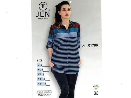 Домашний костюм рубашка + лосины 1786