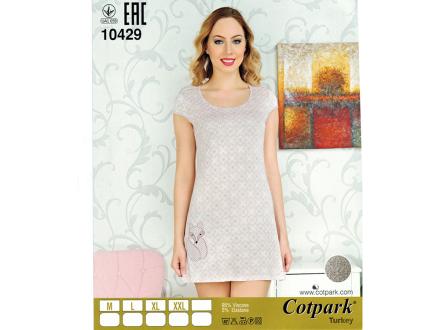 Ночная сорочка с рукавом 10429