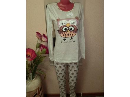 Домашний костюм футболка с длинным рукавом + брюки 265 Совунья